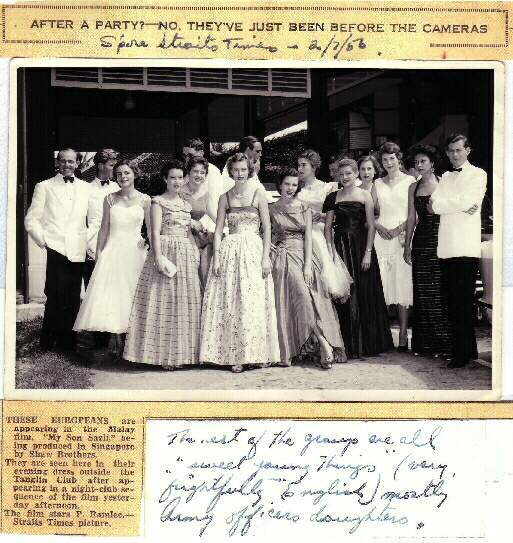 Anak-ku Sazali (1956) ball room troupe